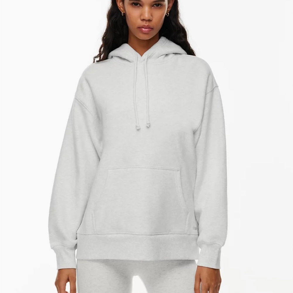 Aritzia Tna cozy fleece boyfriend hoodie